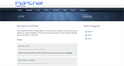 Desktop Screenshot of p2pchat.net